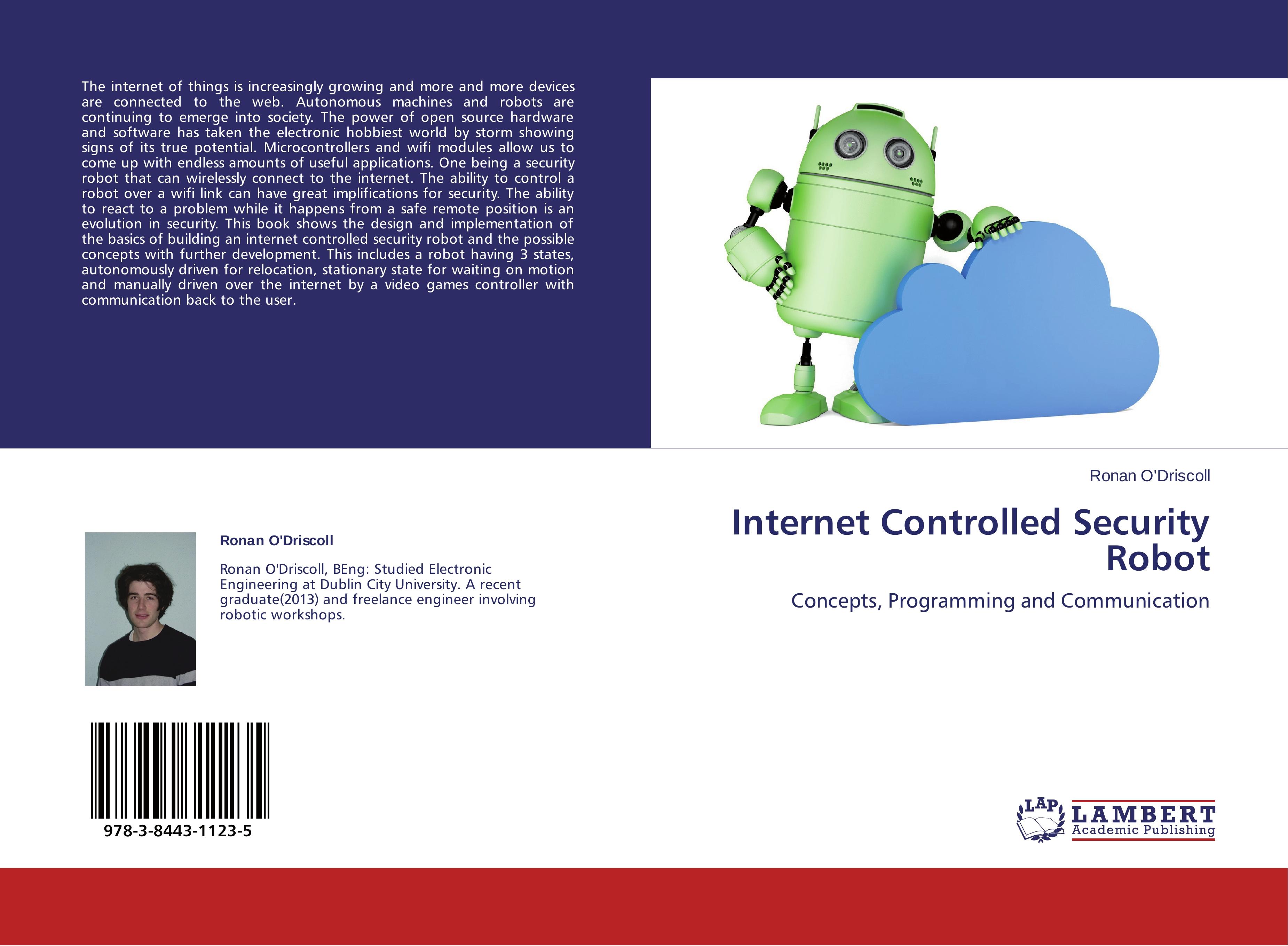 Vorderes Coverbild Internet Controlled Security Robot