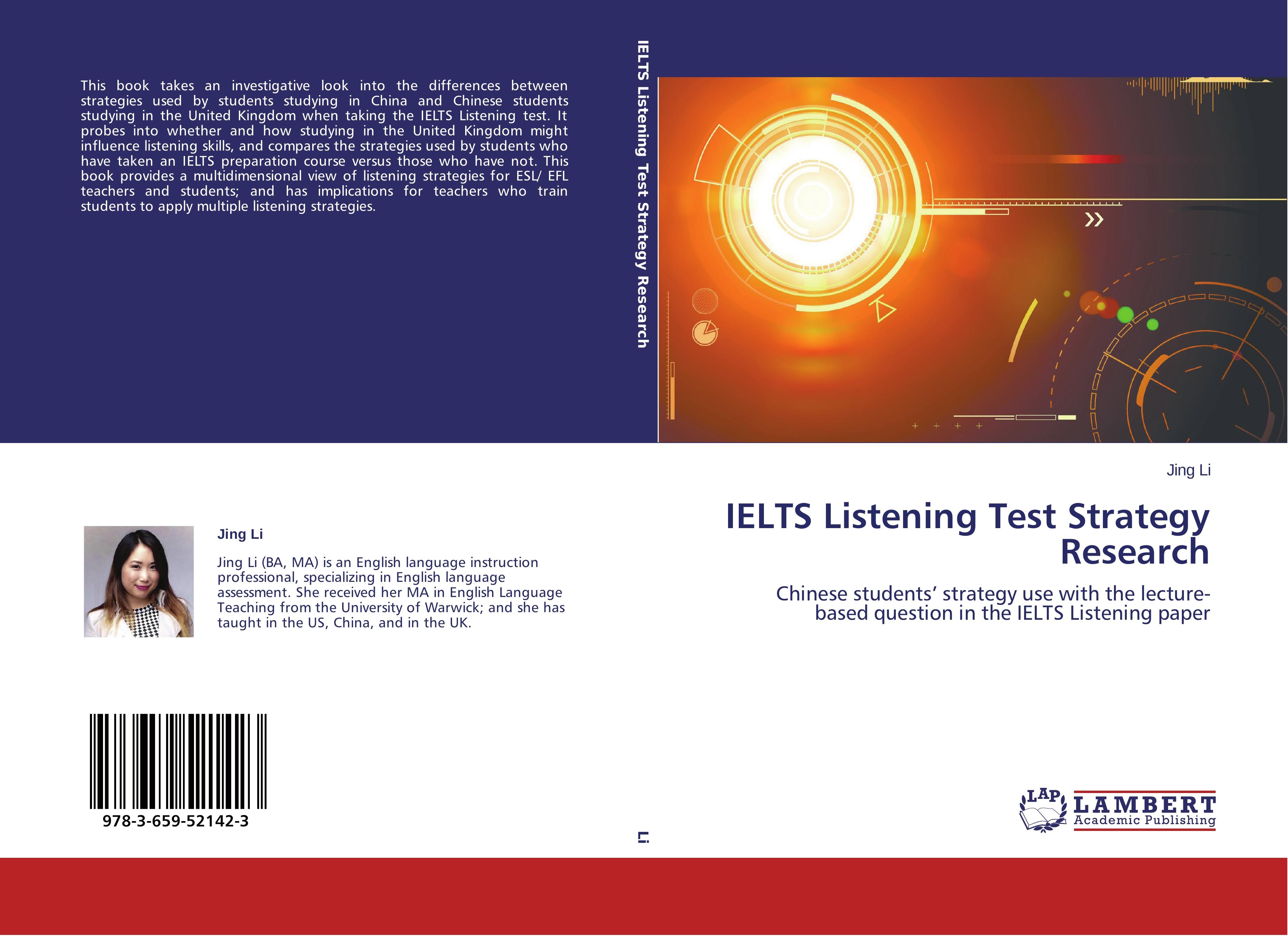 Vorderes Coverbild IELTS Listening Test Strategy Research