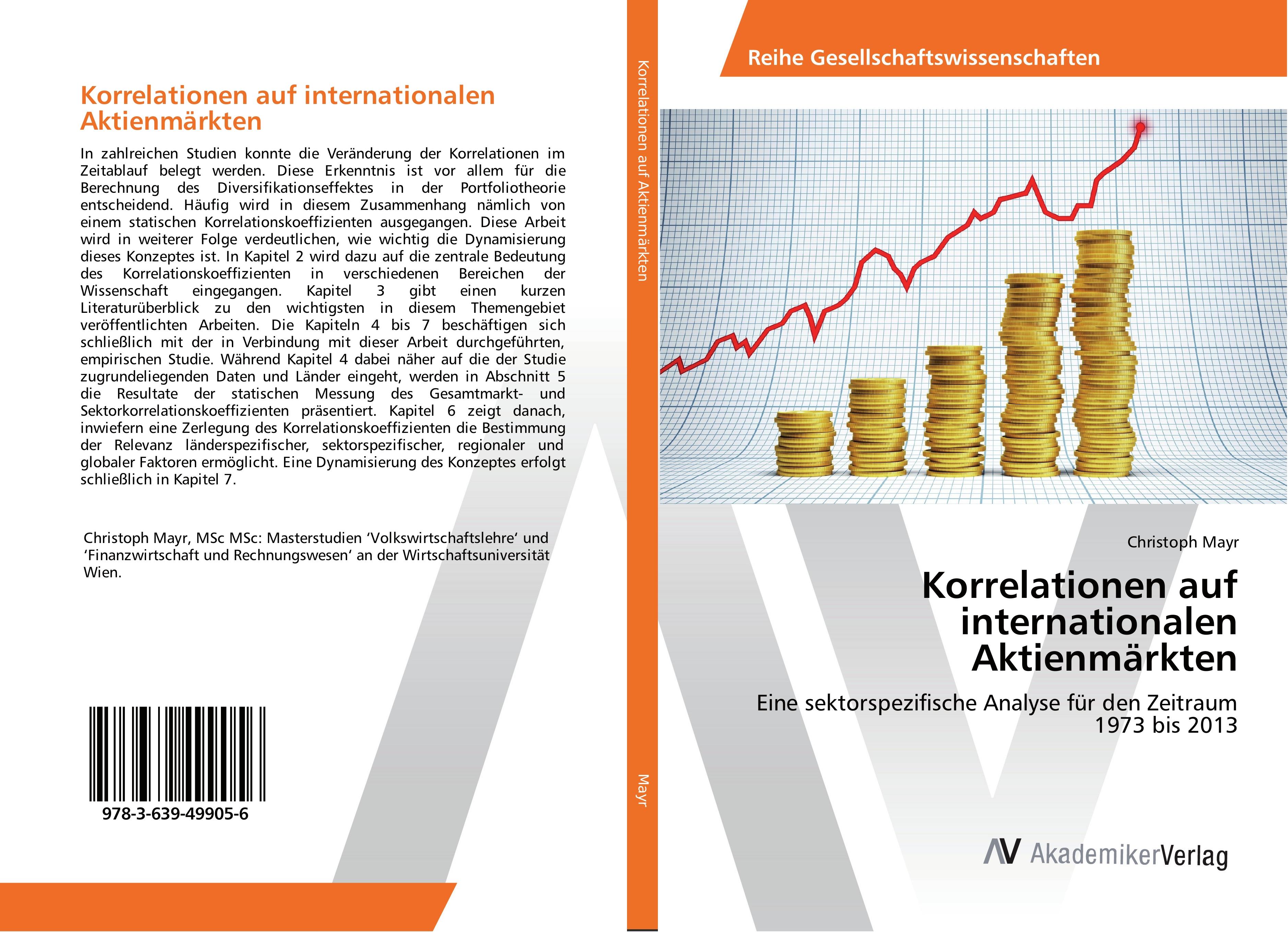 Vorderes Coverbild Korrelationen auf internationalen Aktienmärkten