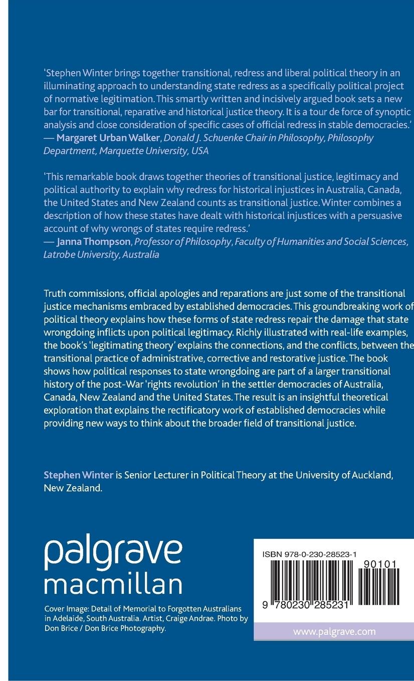 Rückseitencover Transitional Justice in Established Democracies