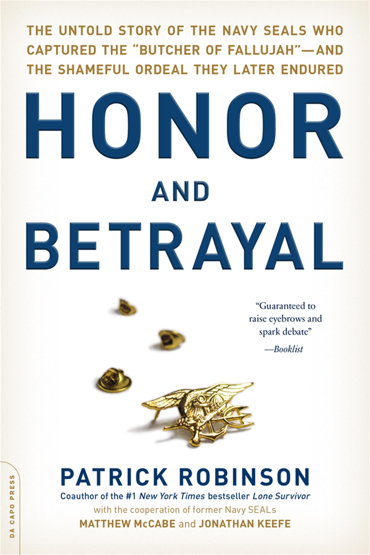 Vorderes Coverbild Honor and Betrayal