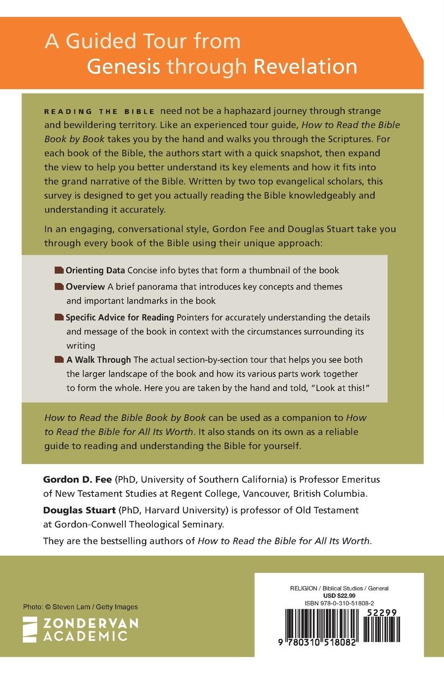 Rückseitencover A How to Read the Bible Book by Book