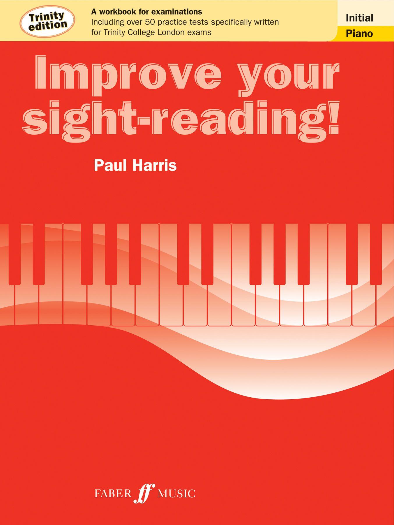 Vorderes Coverbild Improve your sight-reading! Trinity Edition Piano Initial Grade