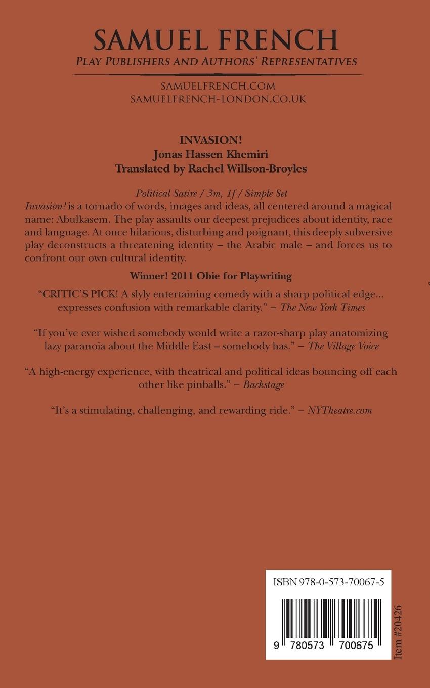 Rückseitencover Invasion!