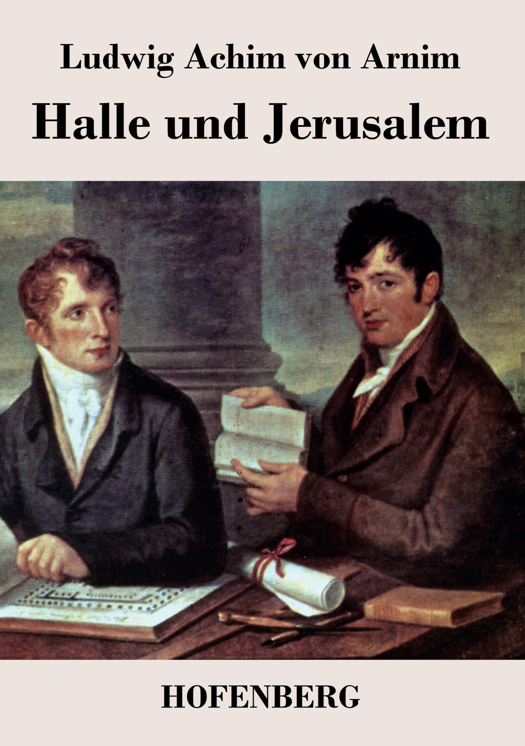 Vorderes Coverbild Halle und Jerusalem