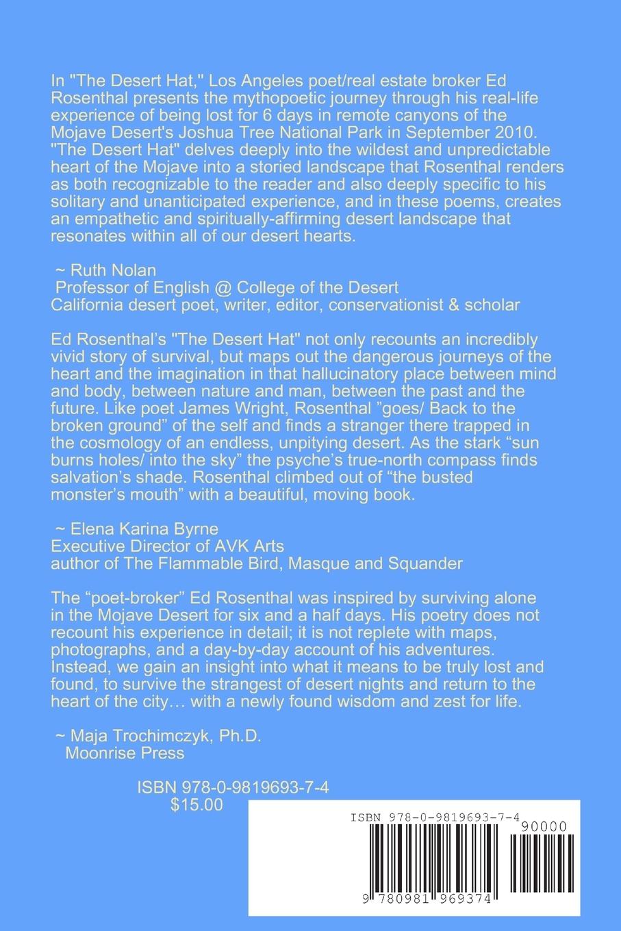 Rückseitencover The Desert Hat