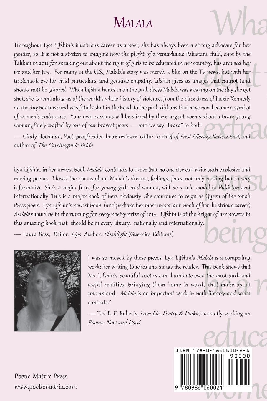 Rückseitencover Malala