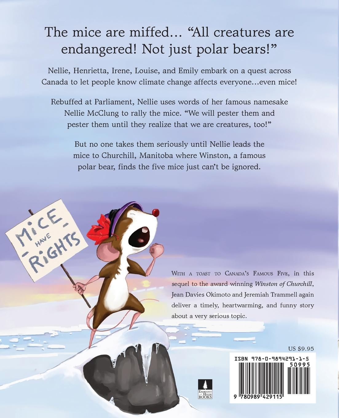 Rückseitencover Five Famous Mice Meet Winston of Churchill