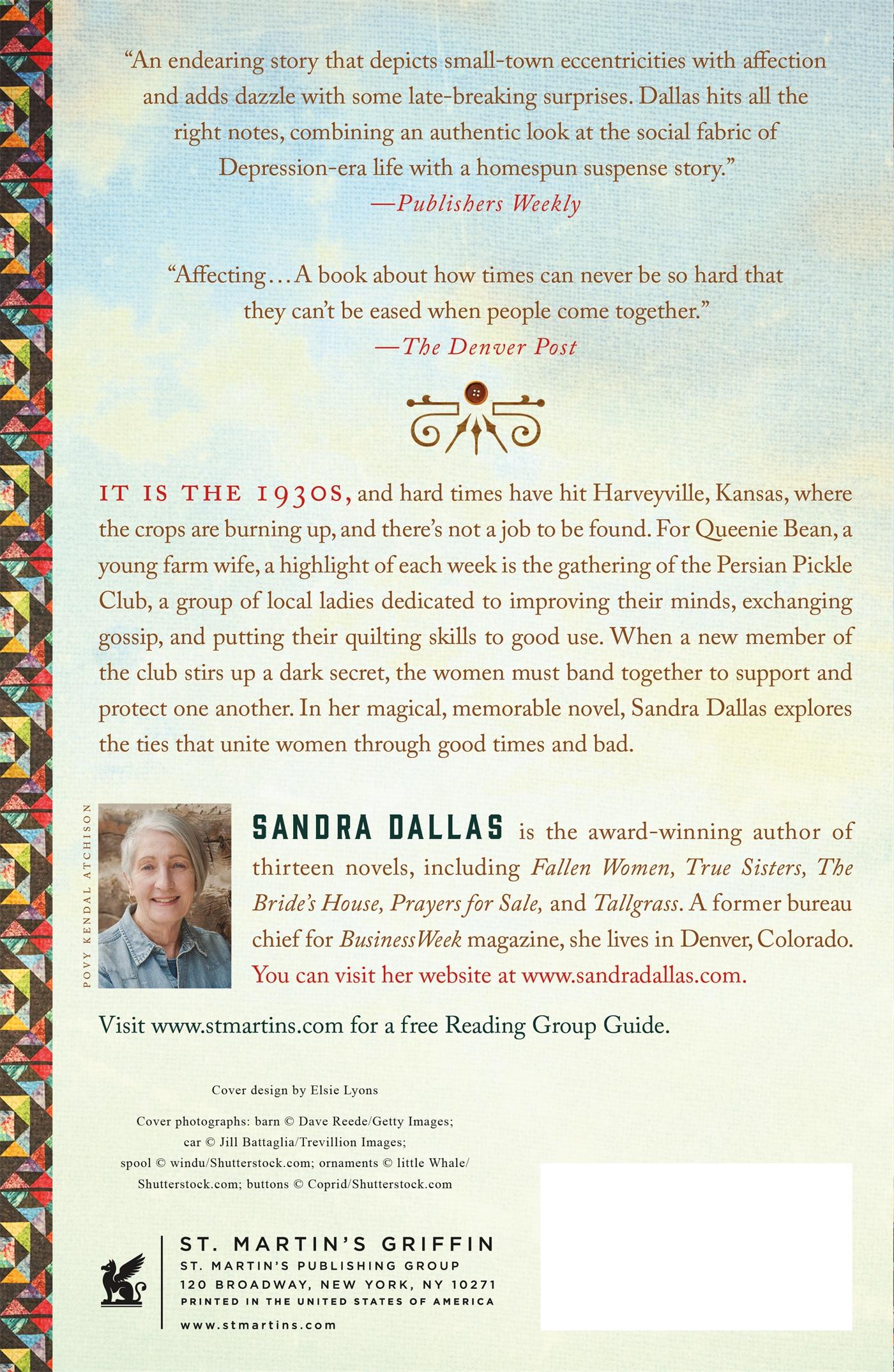 Rückseitencover The Persian Pickle Club