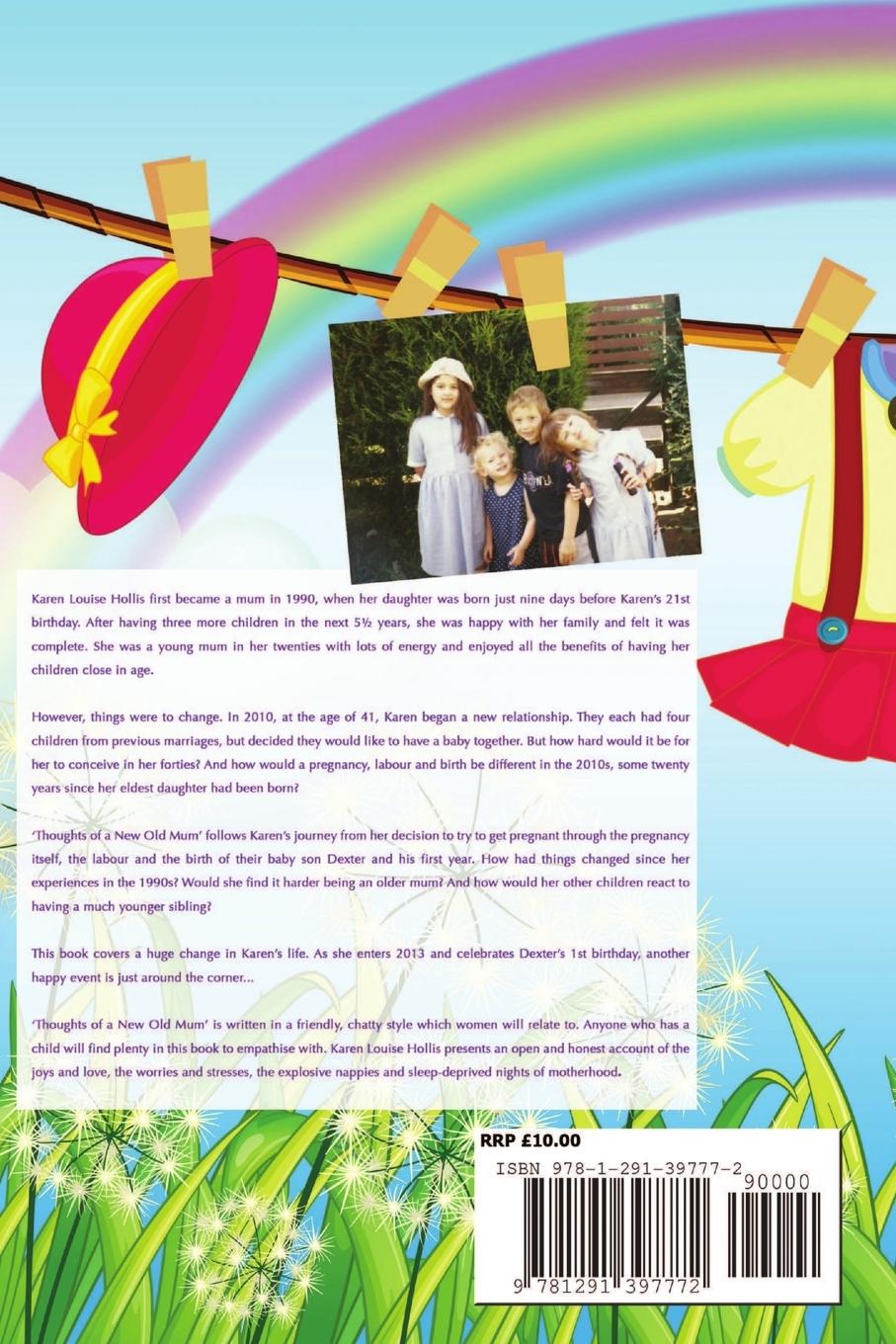 Rückseitencover Thoughts of a New Old Mum