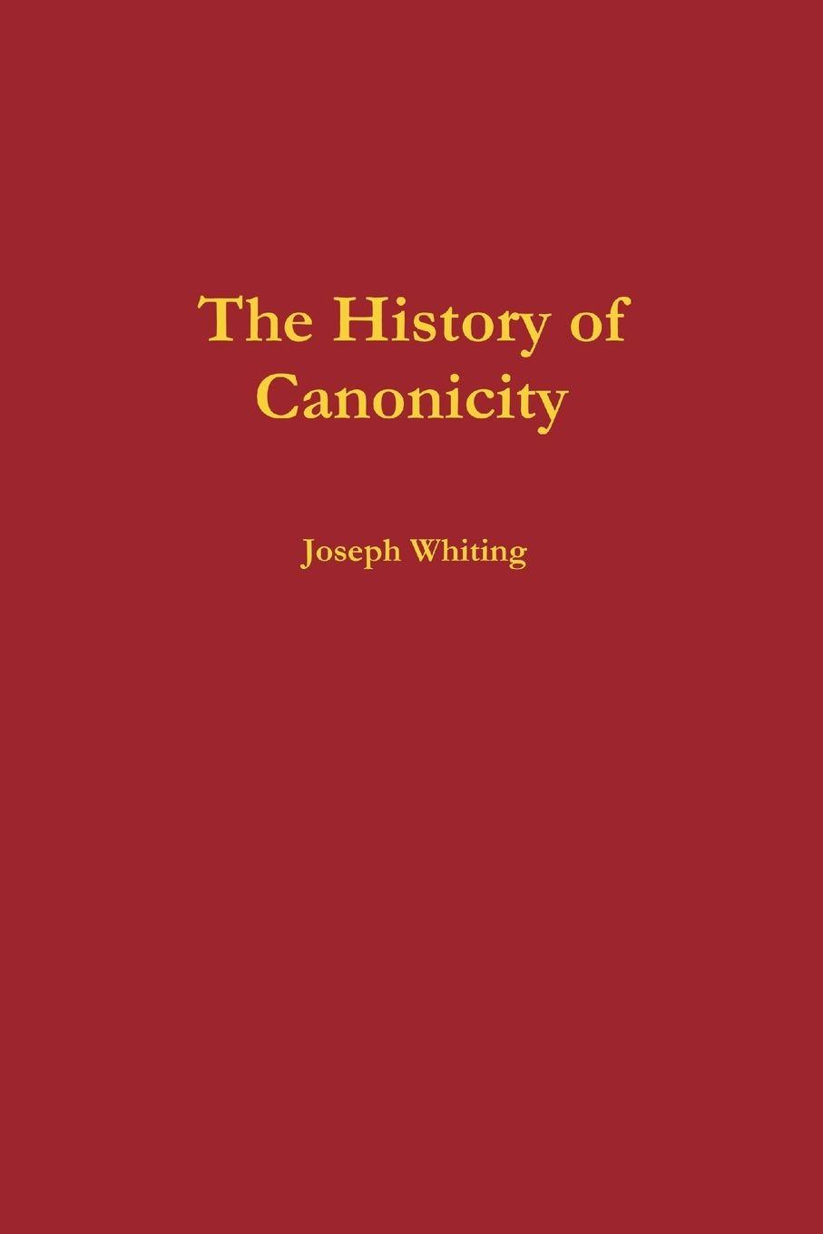 Vorderes Coverbild The History of Canonicity