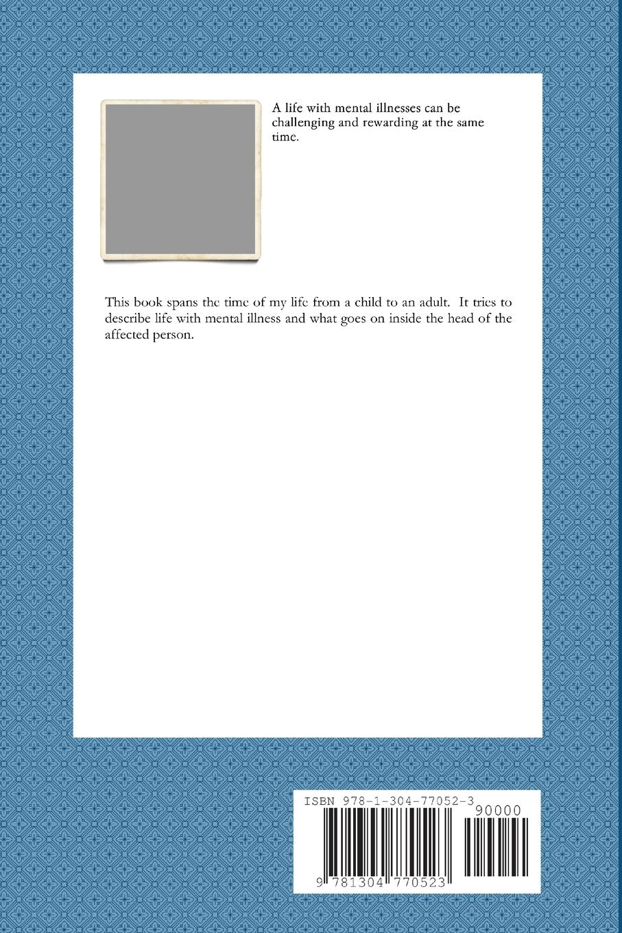 Rückseitencover A Journey Through My Life with Mental Illness