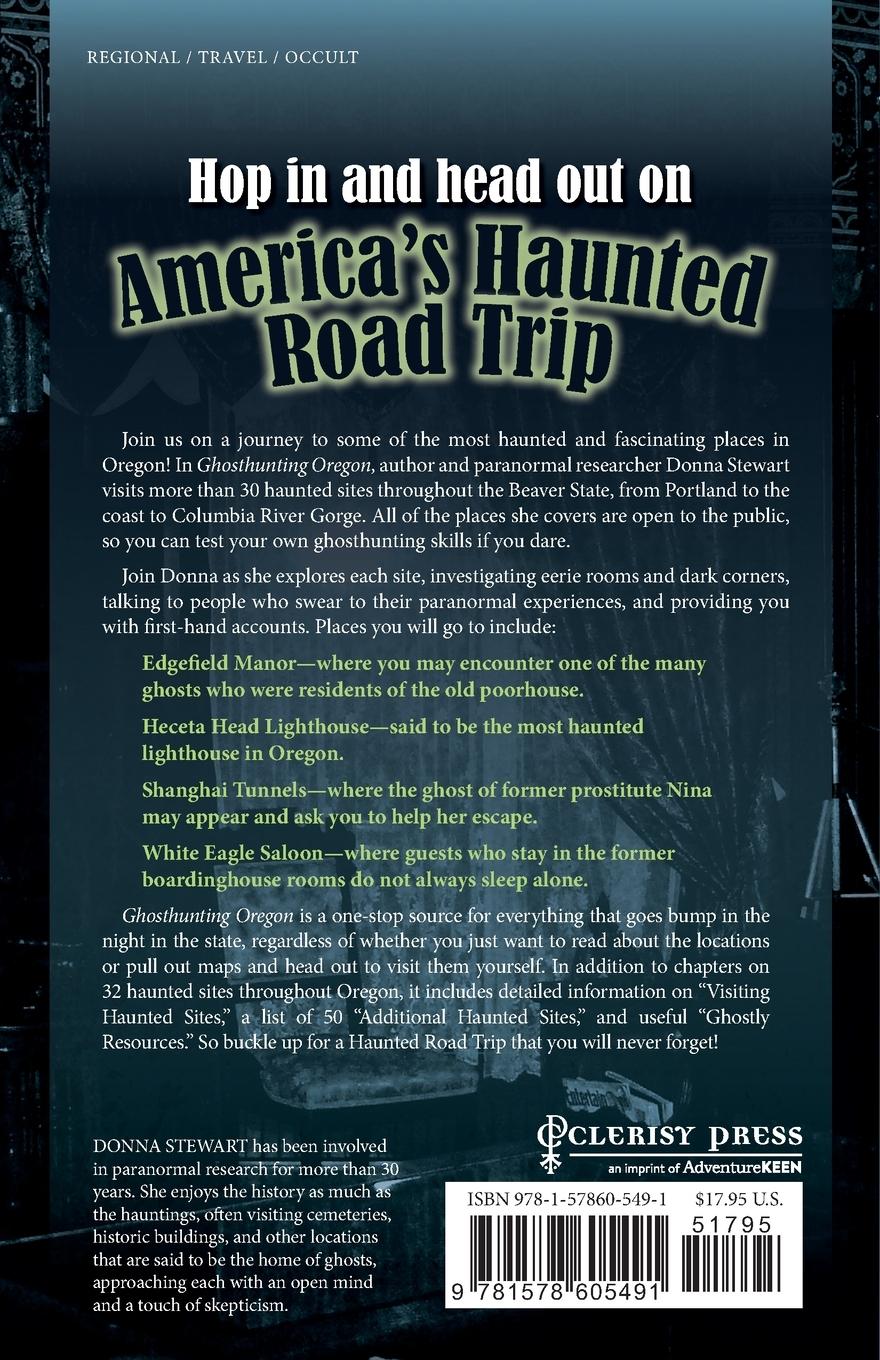 Rückseitencover Ghosthunting Oregon