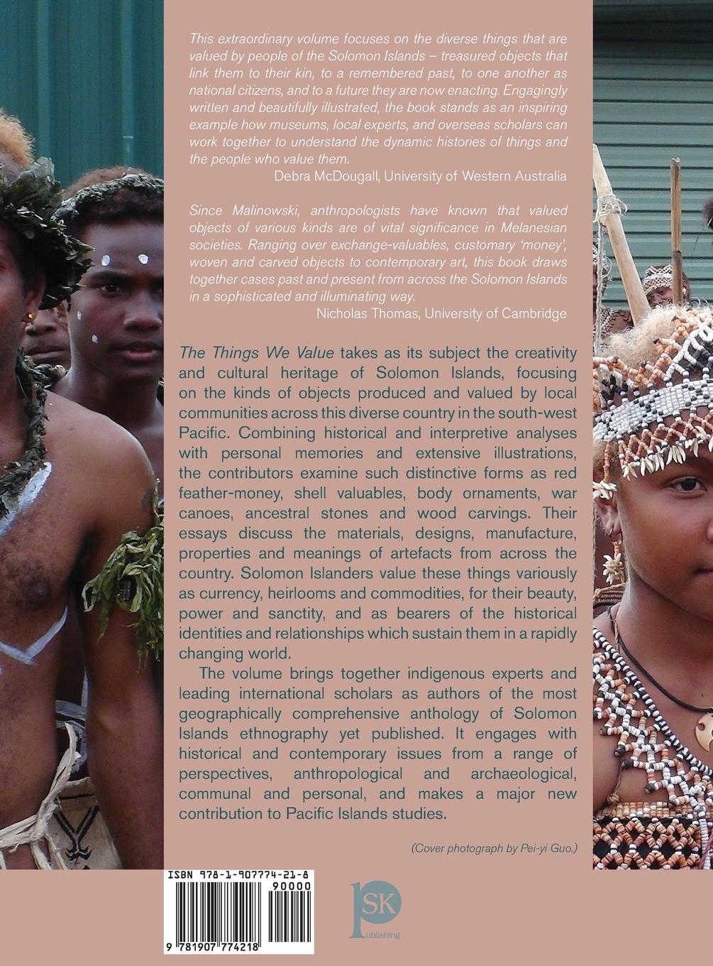 Rückseitencover The Things We Value