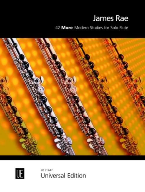 Vorderes Coverbild 42 More Modern Studies for Solo Flute für Flöte