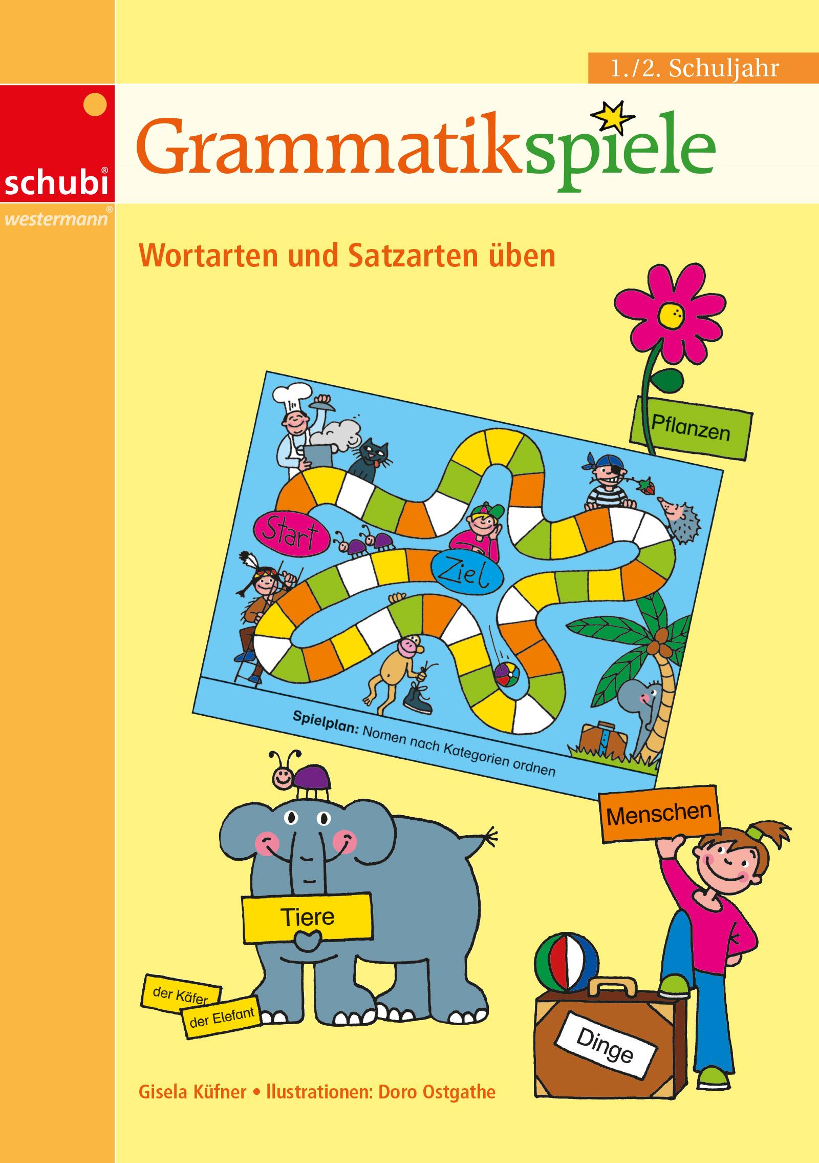 Vorderes Coverbild Grammatikspiele