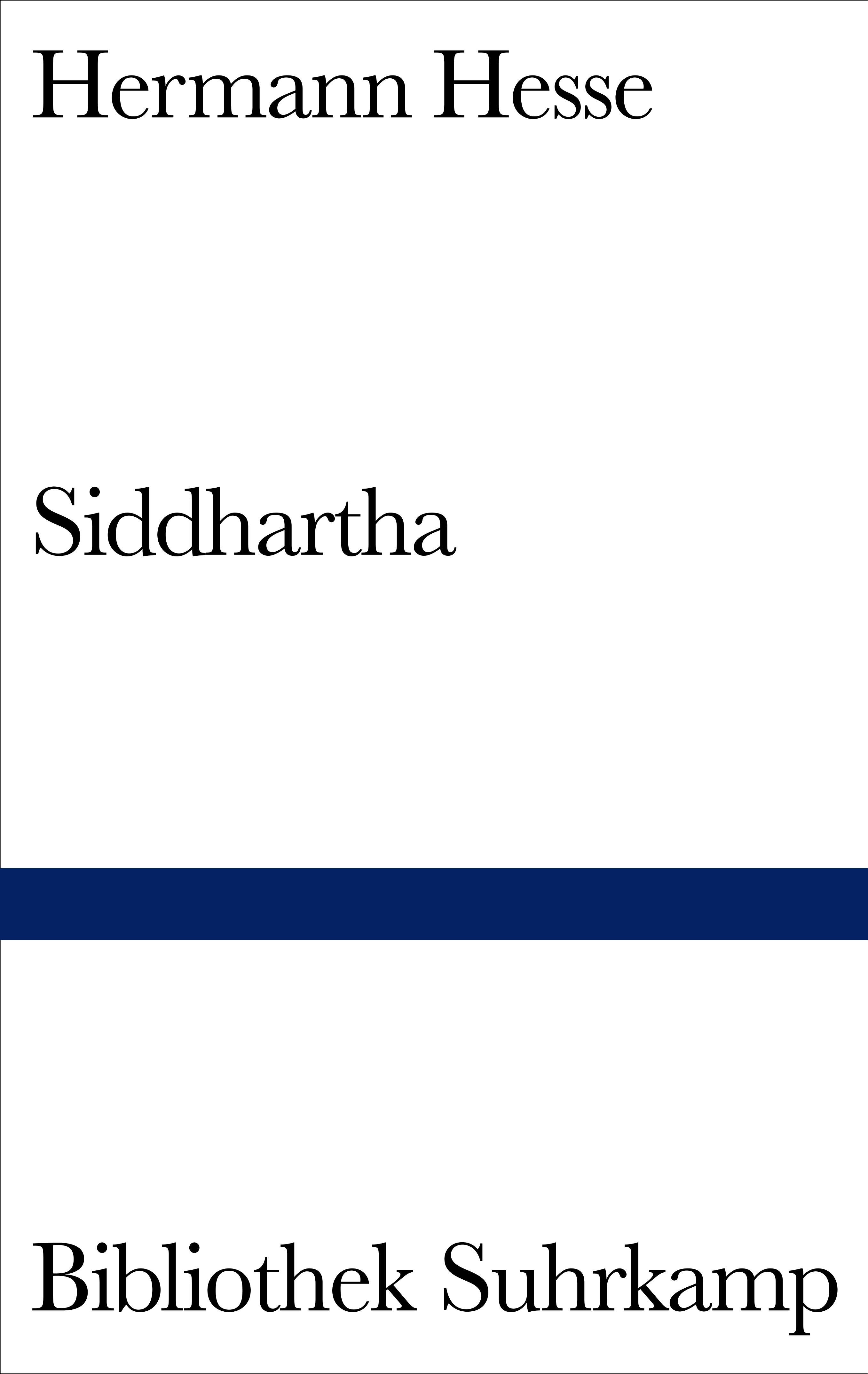 Vorderes Coverbild Siddhartha