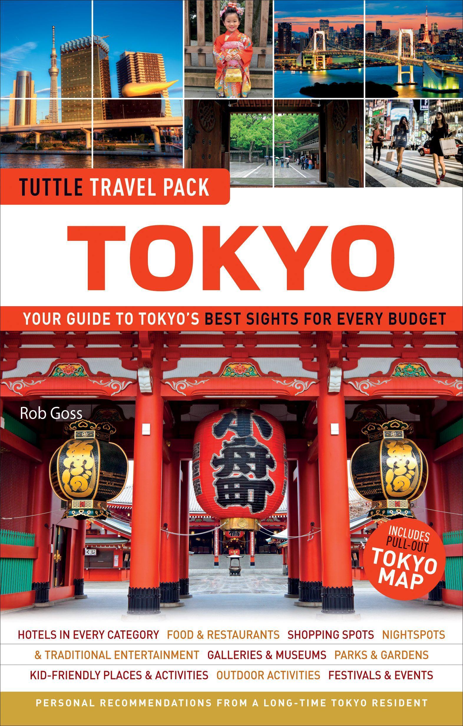 Vorderes Coverbild Tokyo Travel Guide + Map: Tuttle Travel Pack