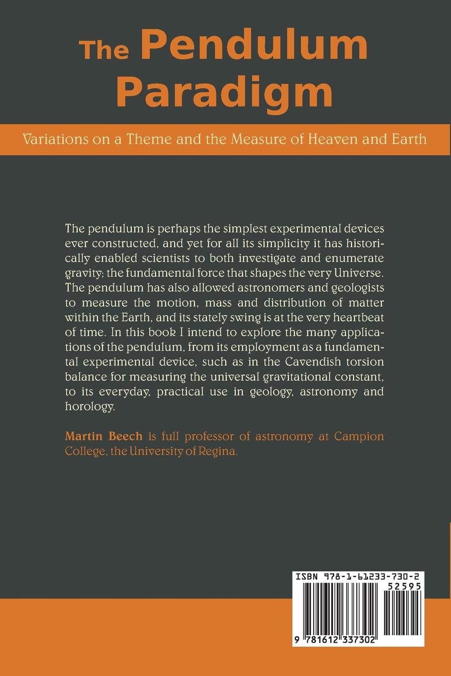 Rückseitencover The Pendulum Paradigm