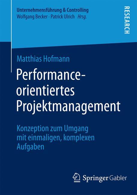 Vorderes Coverbild Performance-orientiertes Projektmanagement