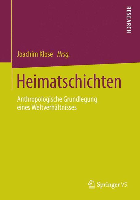 Vorderes Coverbild Heimatschichten