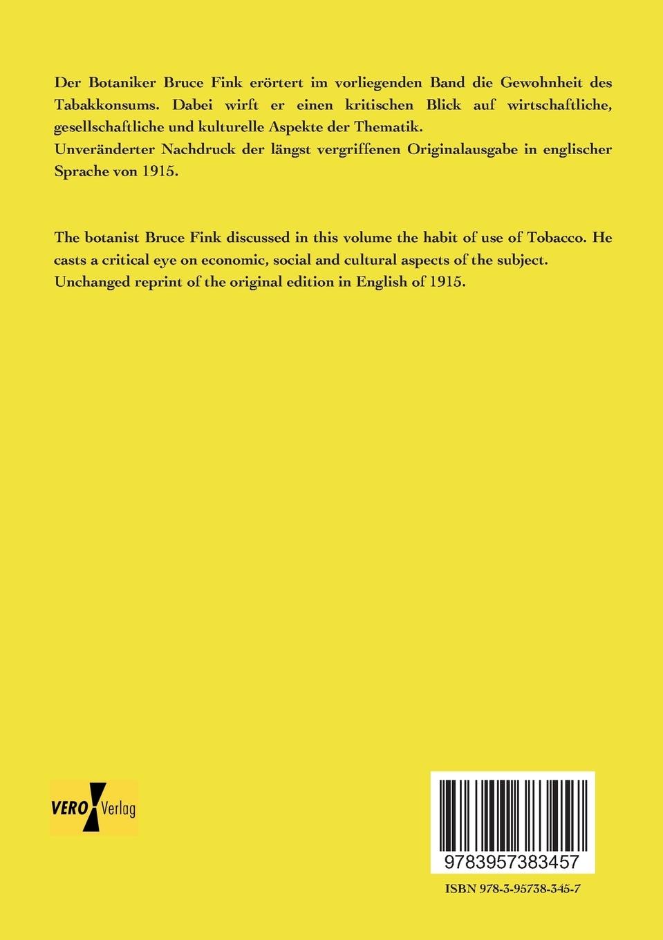 Rückseitencover Tobacco