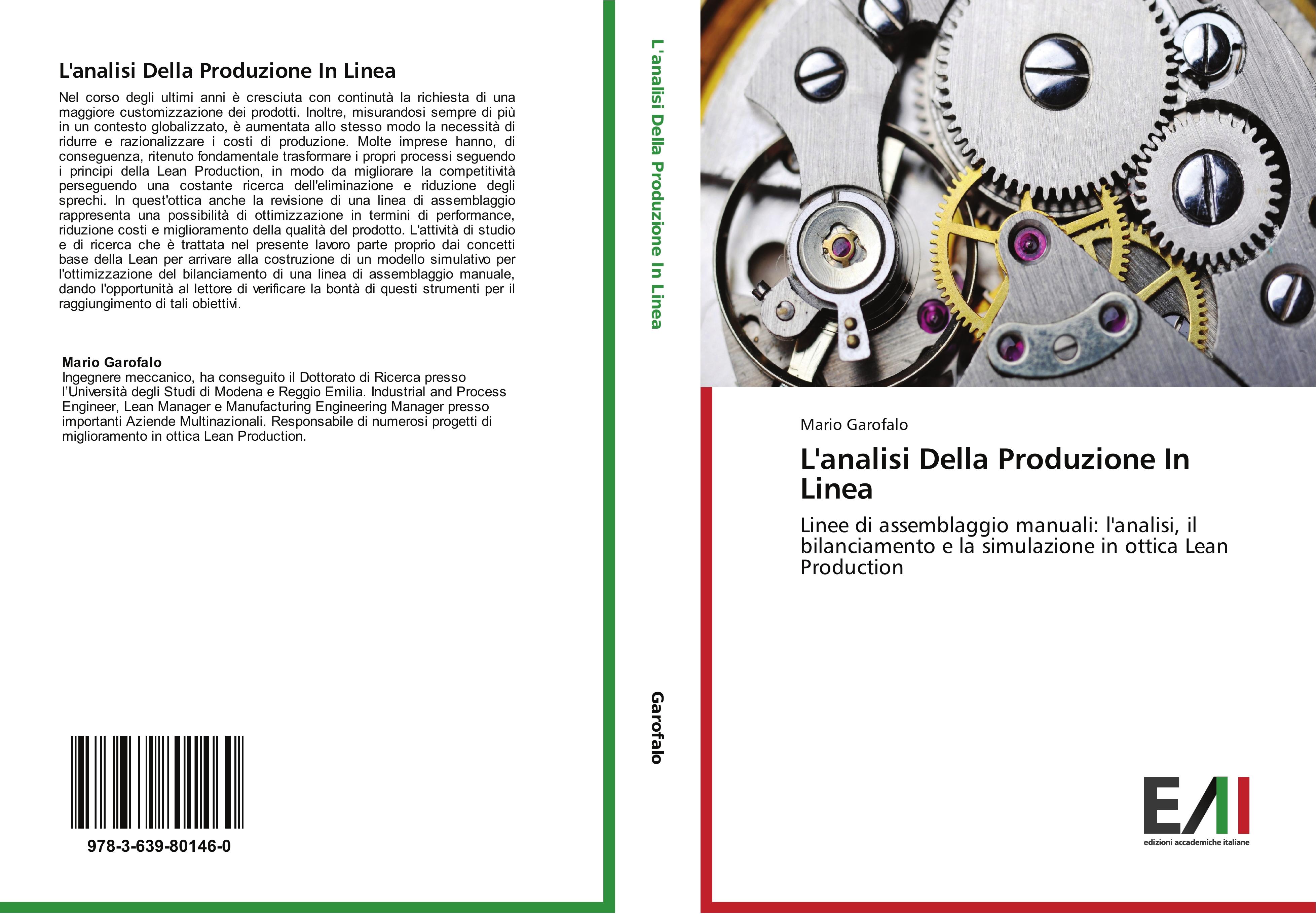 Vorderes Coverbild L'analisi Della Produzione In Linea