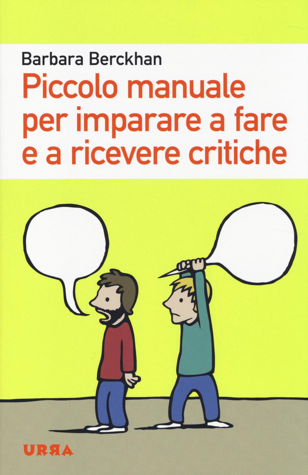 Vorderes Coverbild Piccolo manuale per imparare a fare e a ricevere critiche