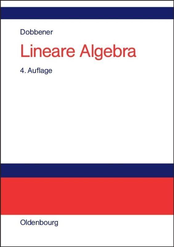 Vorderes Coverbild Lineare Algebra