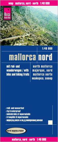 Vorderes Coverbild Mallorca Nord Wanderkarte. 1 : 40 000