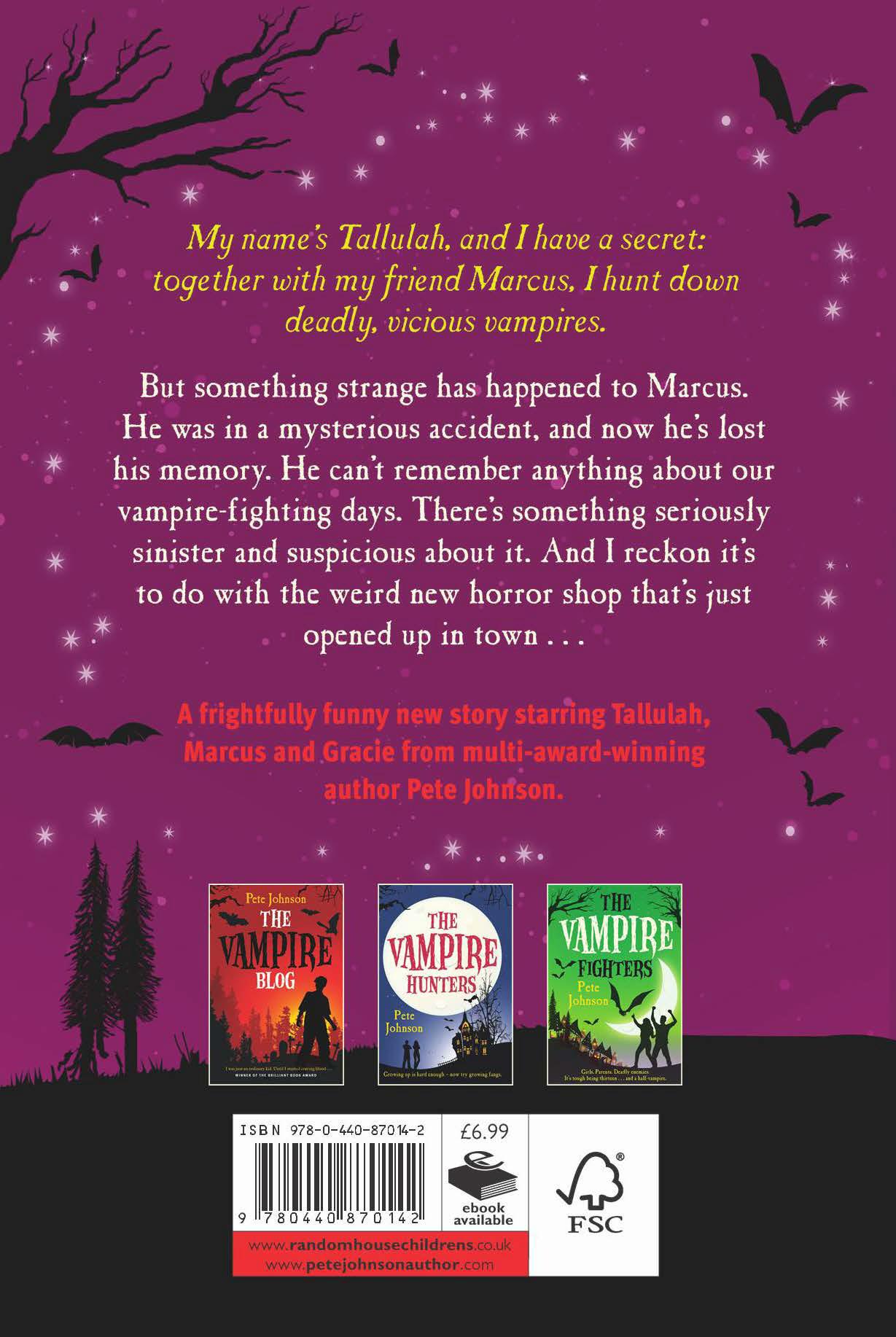 Rückseitencover The Vampire Bewitched