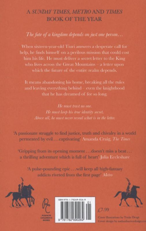 Rückseitencover The Letter tor the King