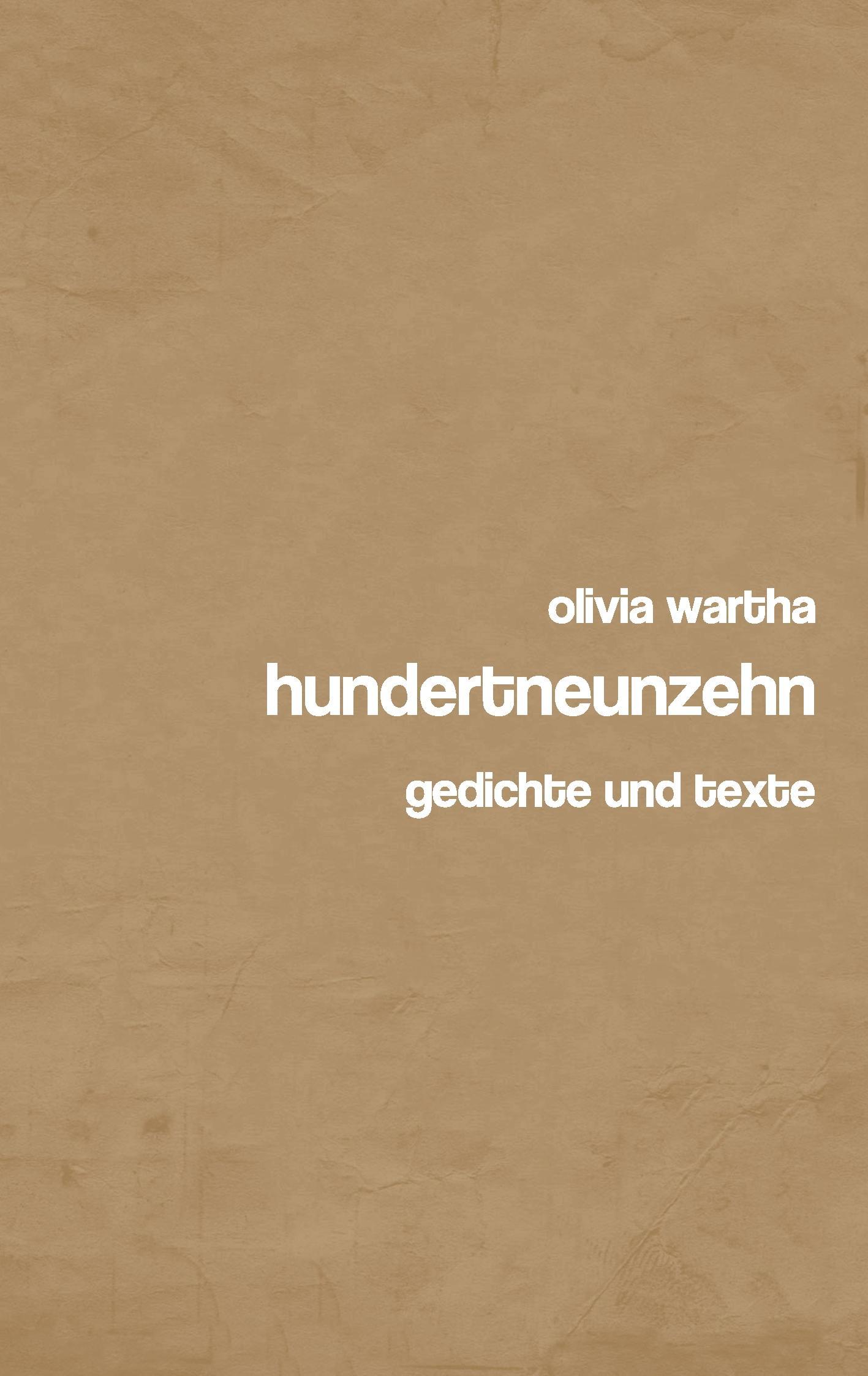 Vorderes Coverbild hundertneunzehn