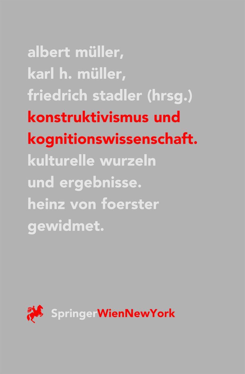 Vorderes Coverbild Konstruktivismus und Kognitionswissenschaft