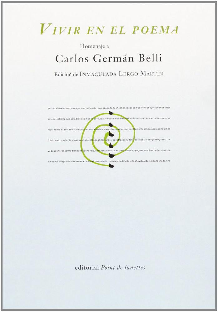 Vorderes Coverbild Vivir en el poema : homenaje a Carlos Germán Belli