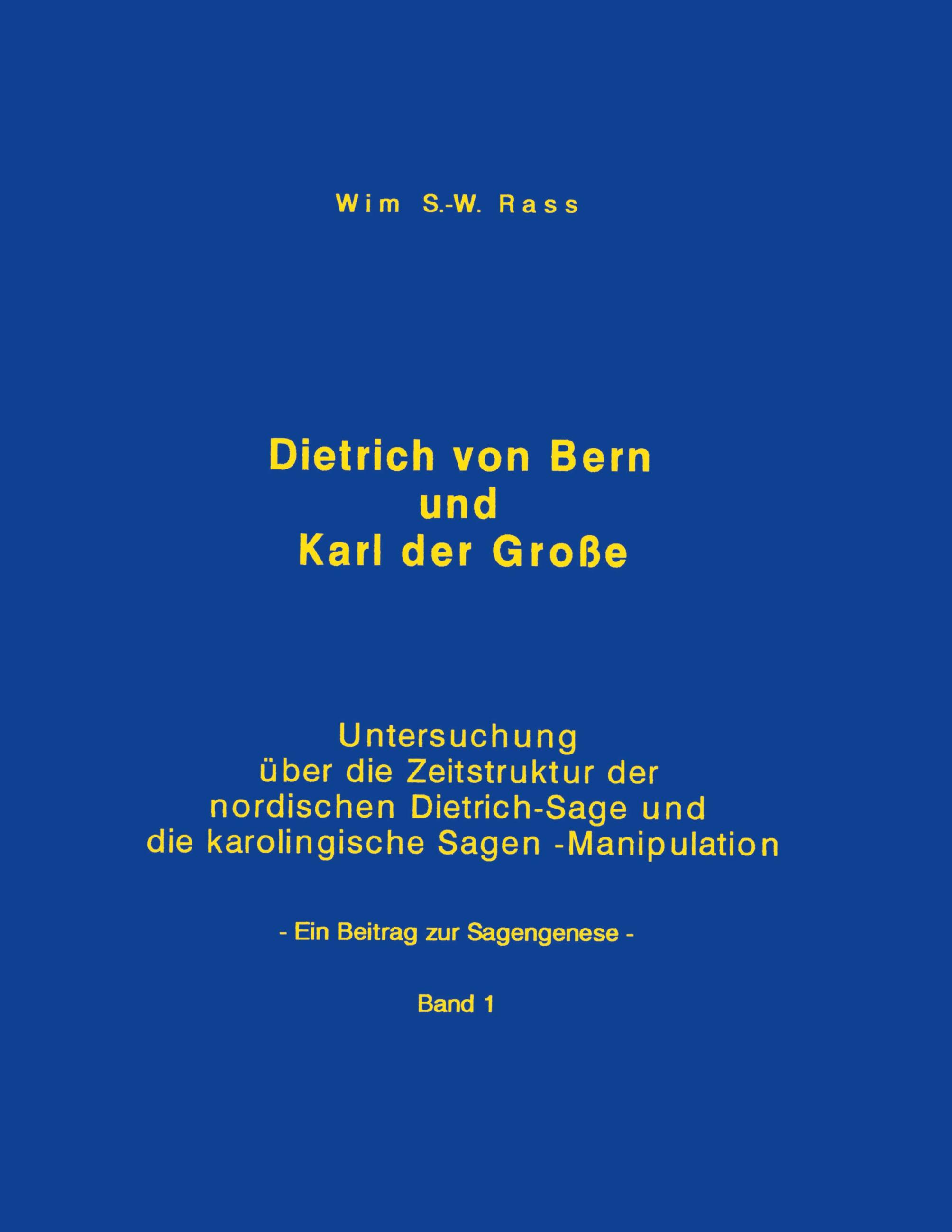Vorderes Coverbild Dietrich von Bern und Karl der Große Bd. 1