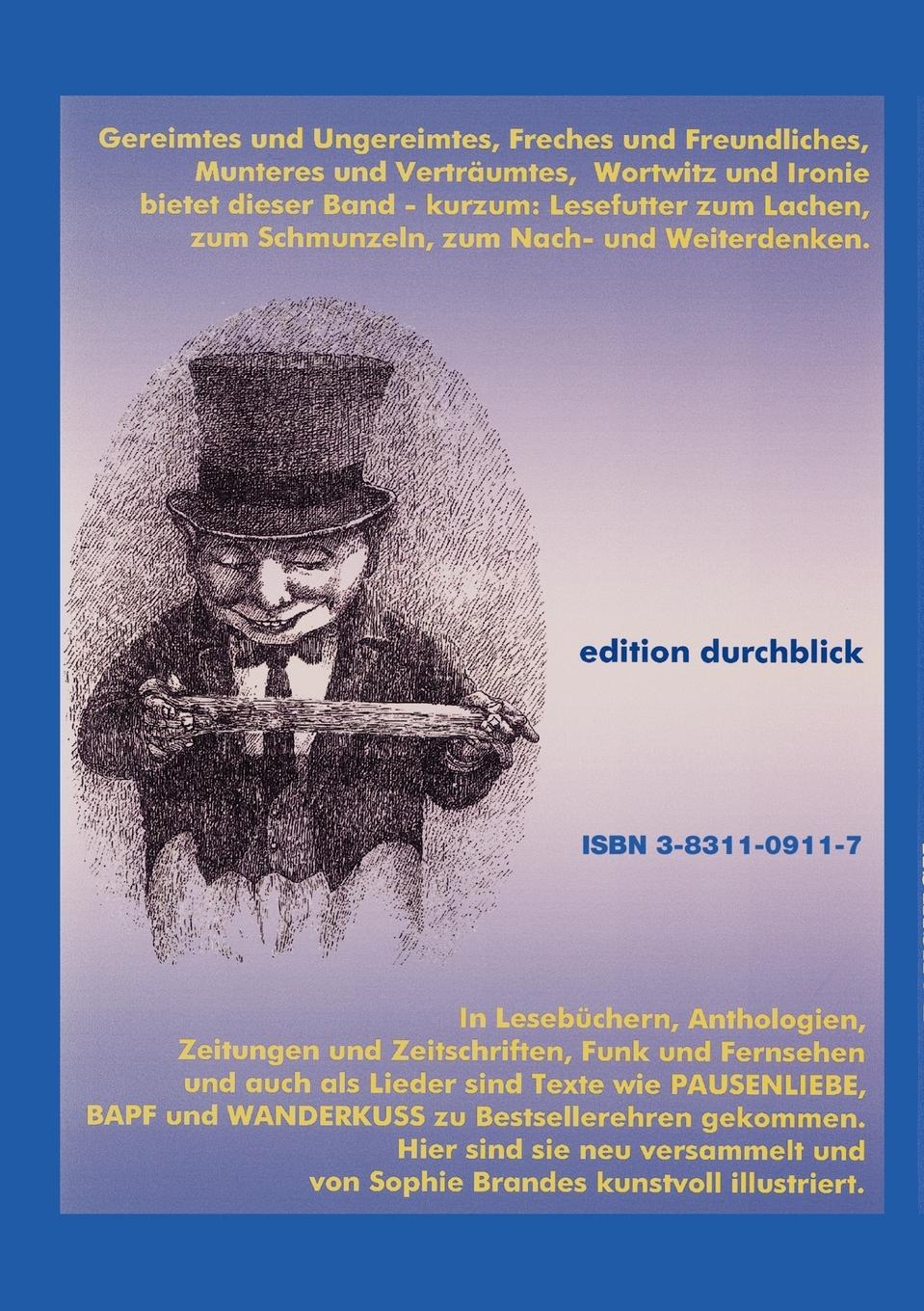 Rückseitencover Der Wanderkuss