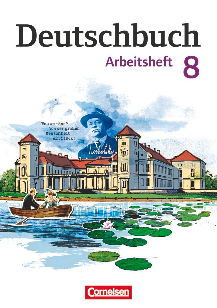 Vorderes Coverbild Deutschbuch 8. Schuljahr. Gymnasium - Östliche Bundesländer und Berlin. Arbeitsheft mit Lösungen