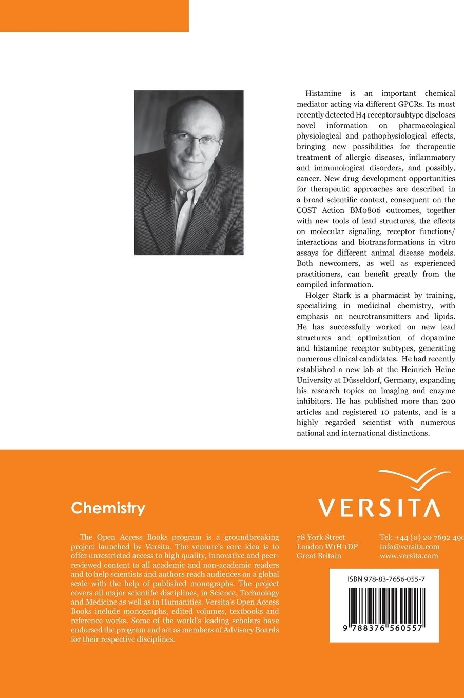 Rückseitencover Histamine H4 receptor