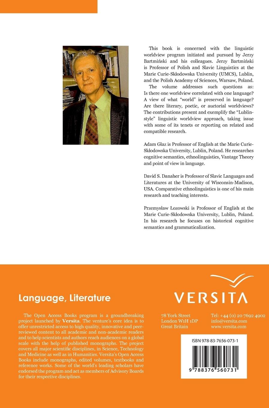 Rückseitencover The Linguistic Worldview