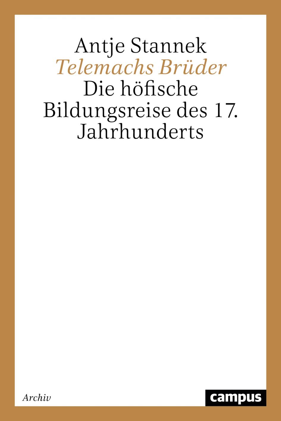 Vorderes Coverbild Telemachs Brüder