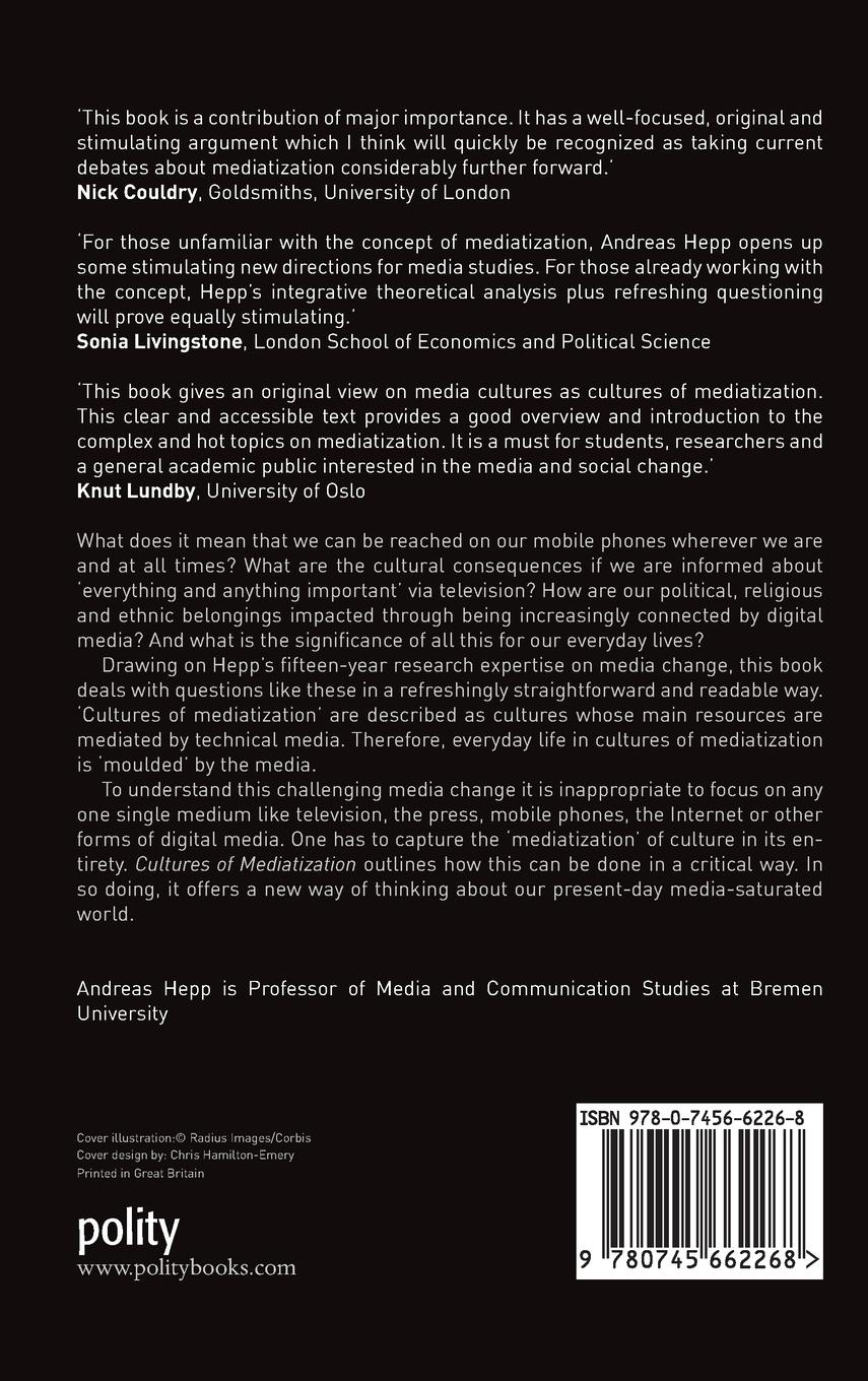 Rückseitencover Cultures of Mediatization