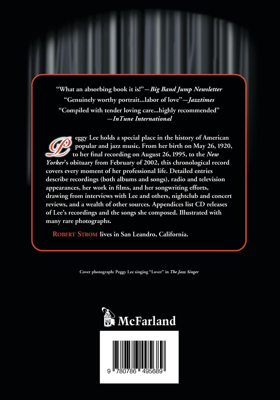 Rückseitencover Miss Peggy Lee