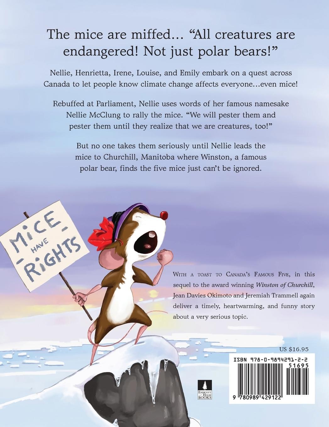 Rückseitencover Five Famous Mice Meet Winston of Churchill