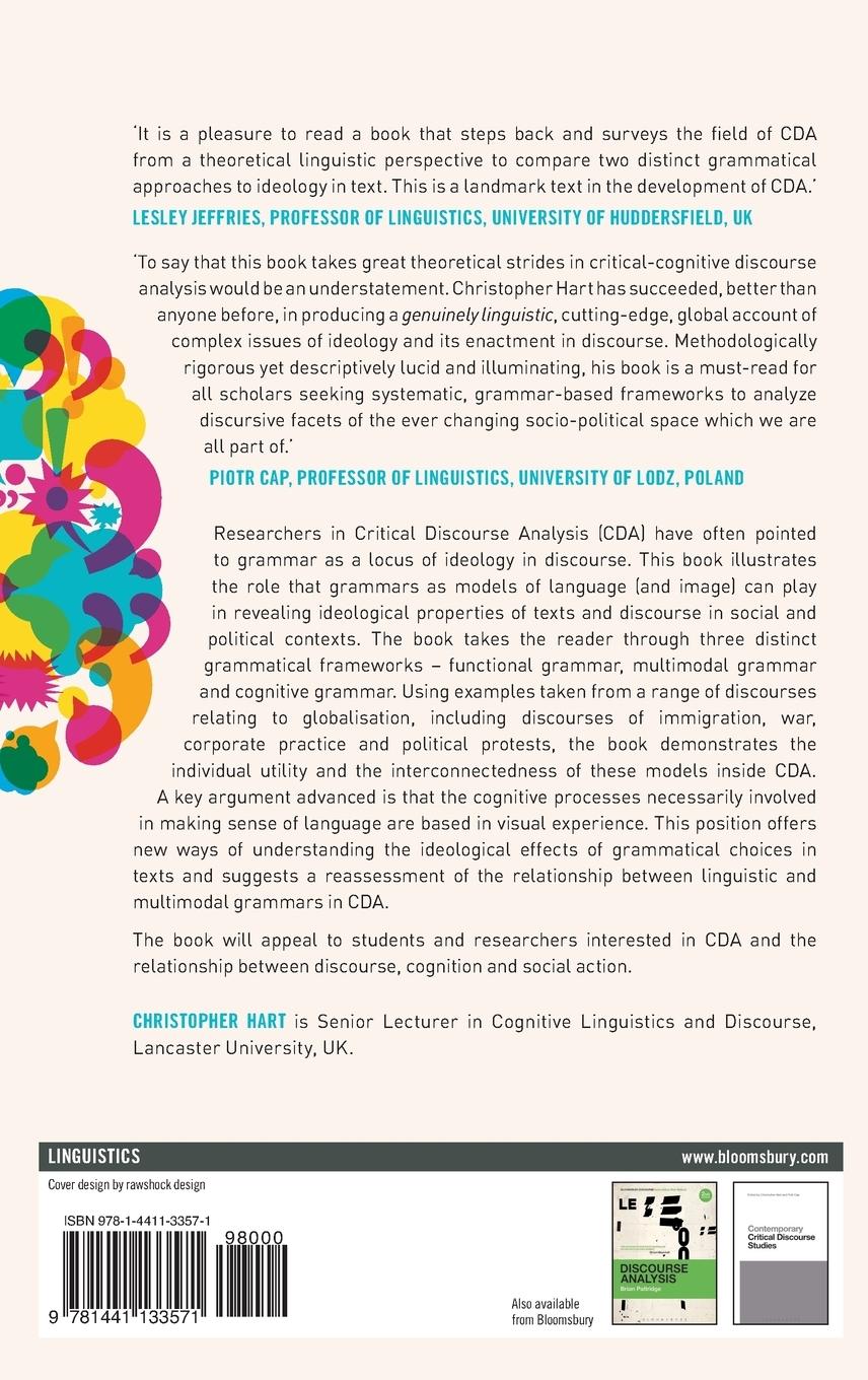 Rückseitencover Discourse, Grammar and Ideology