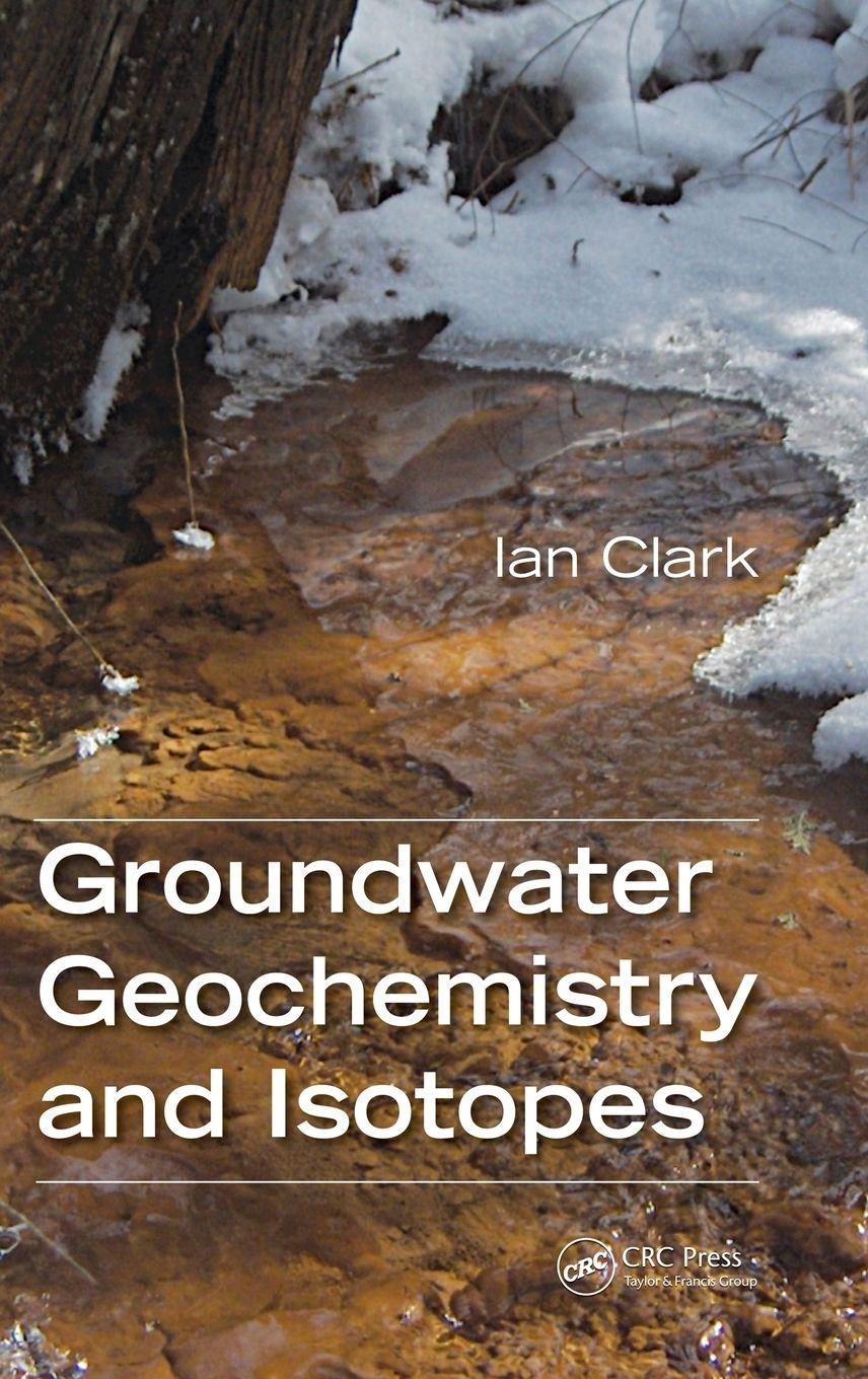 Vorderes Coverbild Groundwater Geochemistry and Isotopes