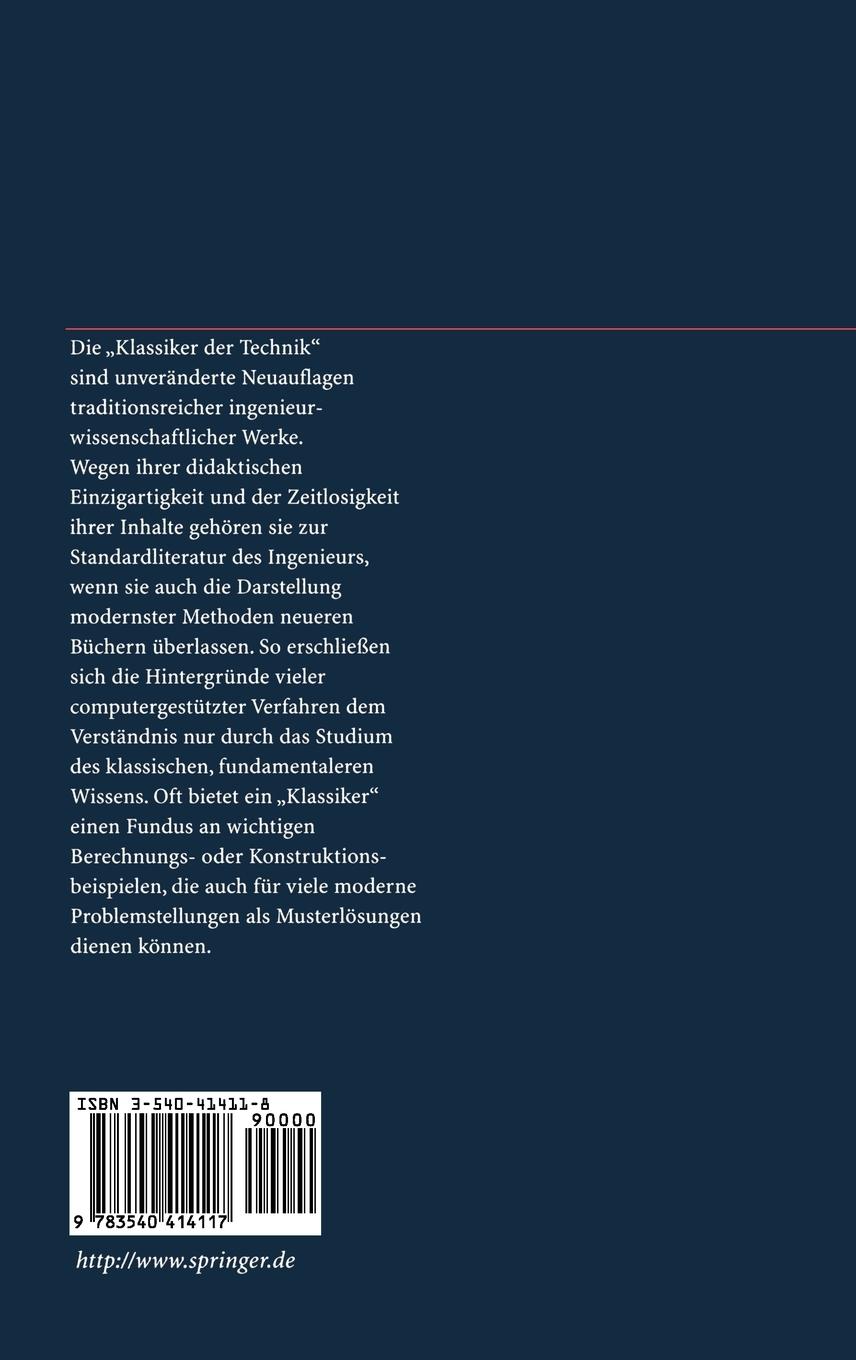 Rückseitencover Die Prüfung elektrischer Maschinen