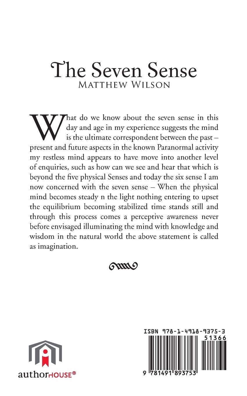 Rückseitencover The 7 Sense