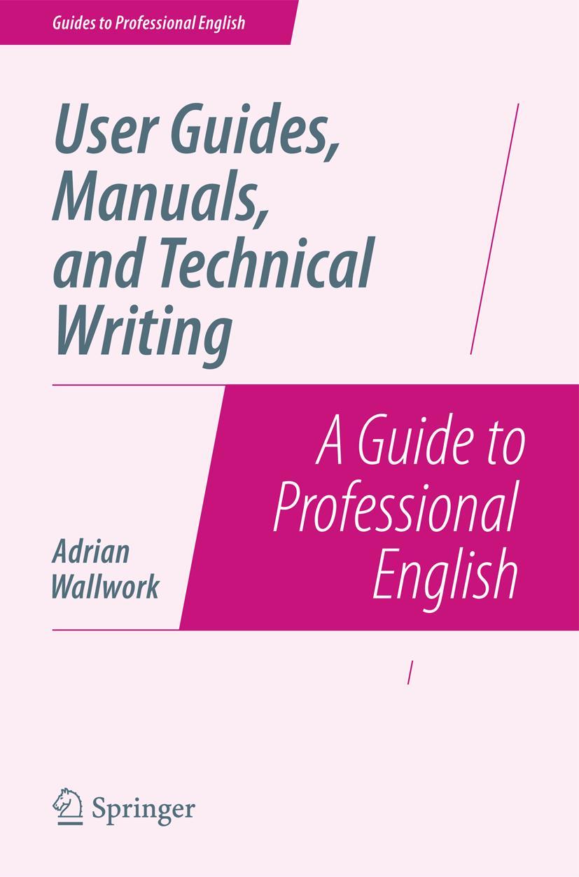 Vorderes Coverbild User Guides, Manuals, and Technical Writing