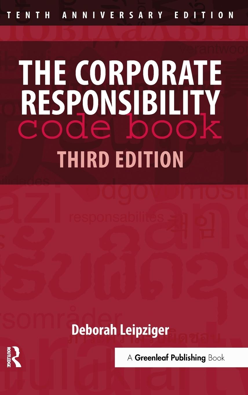 Vorderes Coverbild The Corporate Responsibility Code Book